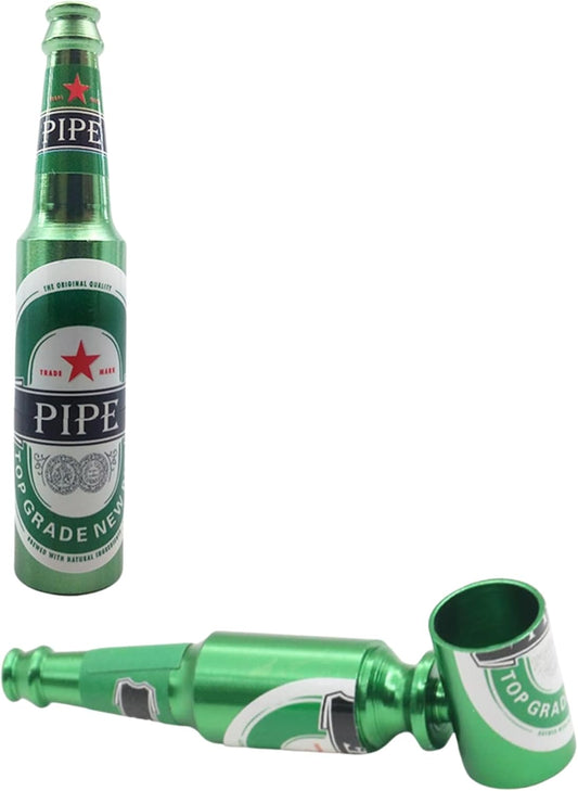 Pipa En Forma De Botella De Cerveza